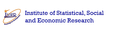 picture of the logo of the institute of statistical, socal and economic research
